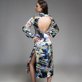 Cleopatra Psychedelic Dress