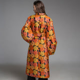 Balloon Coat Orange