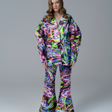 PSYCHEDELIC MIXED BOW JACKET