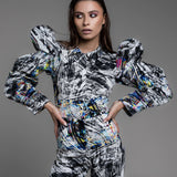 Butterfly Patterned Jumpsuit