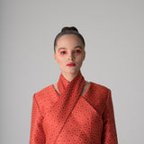 Rubi Dress with crossover neckline