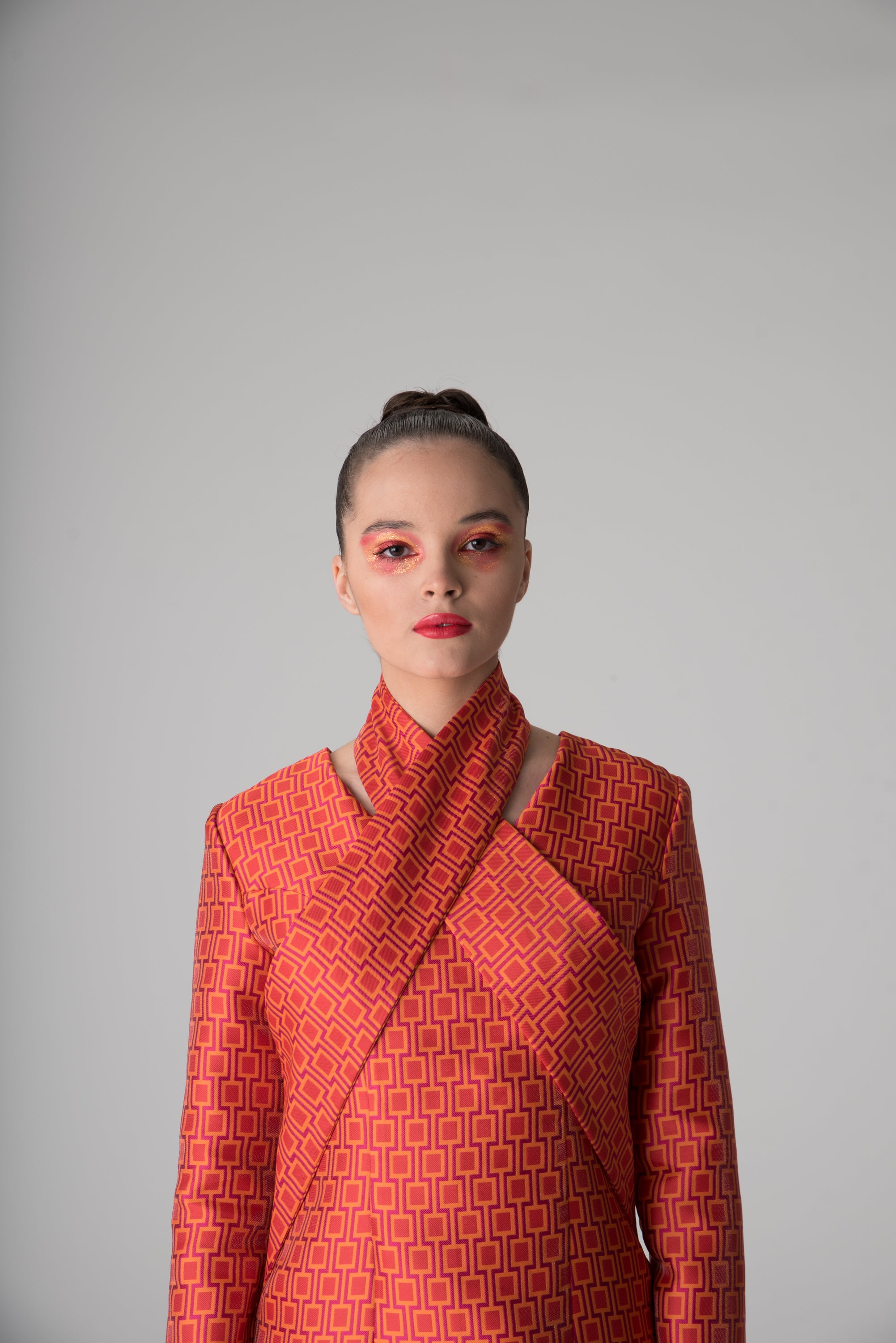 Rubi Dress with crossover neckline