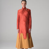 Rubi Dress with crossover neckline