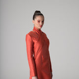 Rubi Dress with crossover neckline