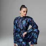 Flower Brocade Jumpsuits