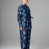 Flower Brocade Jumpsuits