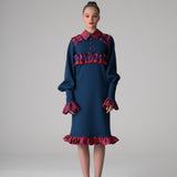 Psychedelic Midi Dress