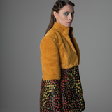 Fur Flower Jacket